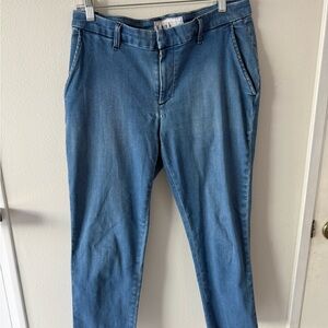 Frank & Eileen Light Blue Cropped Jeans